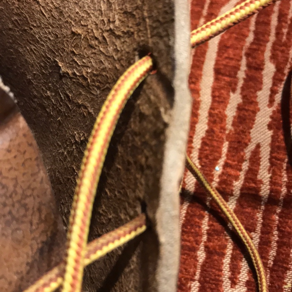 HANDMADE Coombs Mocs thick leather RARE - Picture 3 of 7